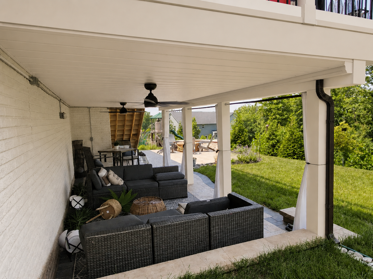 Water Problem? How to Keep the Space Under Your Deck Dry